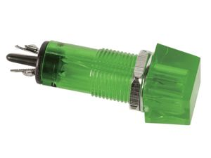 Velleman - Vierkante signaallamp 11.5 x 11.5mm 12v groen