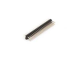 Velleman - Barrette male double rangee - 40 broches