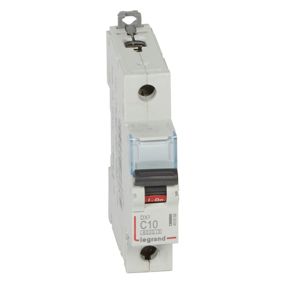 Legrand - Autom. DX³ 6000A/10kA 1P C10 400V 1 module