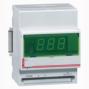 Legrand - Ampèremeter/voltmeter Digitaal - 4 modules