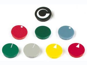 Velleman - Lid for 15mm button (red - white line)