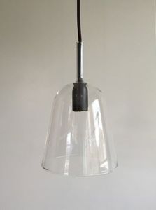 LUMINELLO - HANGLAMP IN GLAS TULP MET LAMPVOET E14 230V