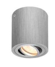 SLV LIGHTING - TRILEDO CL, indoor plafondopbouwlamp, QPAR51, geb. alu, max 10W