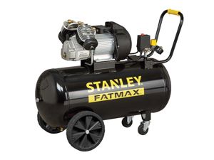 Velleman - Stanley fatmax - compresseur bicylindre en v coaxial - 3 ch / 100 l /10 bar