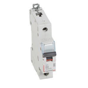 Legrand - Disj. DX³ 6000A/10kA 1P B06 230/400V - 1 module