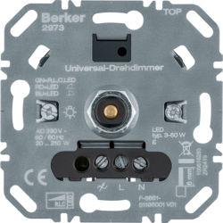 Berker - Universele draaiknopdimmer (R, L, C, LED)