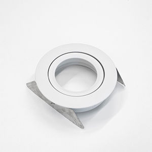 PROLUMIA - Downlight ring, rond verdiept, ø85(ø79)mm, echt wit Kantelbaar, lage UGR, met bladveren