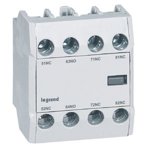 Legrand - HulpcontCTX³2/4P-16A-voorzijde CTX³22/40/65/100/150-1NO+3NG