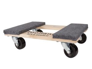 Velleman - Support roulant pour meubles - rectangulaire - 460 x 320 mm - charge max. 400 kg