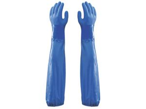 Velleman - Oliebestendige handschoen met lange manchet - maat 10/xl