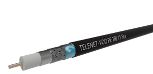Câble Coaxial PE11 - Telenet / Interelectra - 75 Ohm - au mètre ou en rouleau - 707CRT2