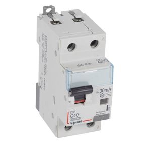 Legrand - Disj. diff DX³ PhN 30mA C40 AC 6000A/10kA - 1 module