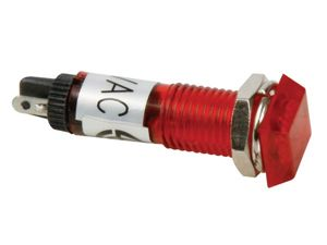 Velleman - Vierkante signaallamp 8 x 8mm 220v rood