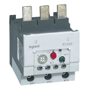 Legrand - Therm. relais RTX³100-80-100A vr CTX³225-1NO+1NG-schroefkl.