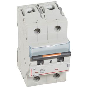 Legrand - Automaten DX³ 2P B 50A 230/400V - 25KA - 3 mod