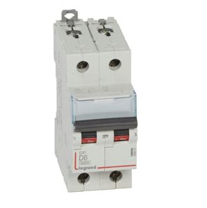 Legrand - Disj. DX³ 6000A/10kA 2P D06 400V 2 modules