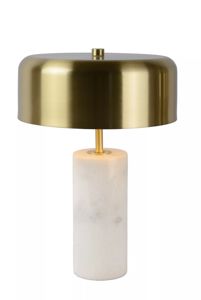 Lucide - MIRASOL - Tafellamp - Ø 25 cm - 3xG9 - Wit