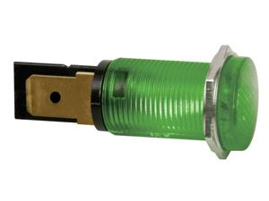 Velleman - Ronde signaallamp 14mm 220v groen