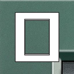 Bticino - LL-Plaque rectangul. 3+3 mod park