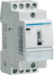 Hager - Contacteur J/N 4x25A - 230V - 4NO
