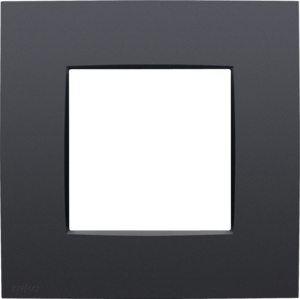 Niko, Plaque de recouvrement simple, couleur Niko Intense anthracite coated 133-76100