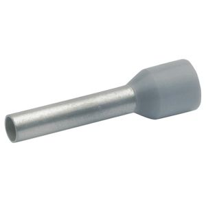 KLAUKE - Geisoleerde adereindhuls 2,5² grijs L=18mm