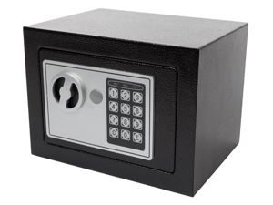 Velleman - Elektronische kluis - 17 x 23 x 17 cm - zwart