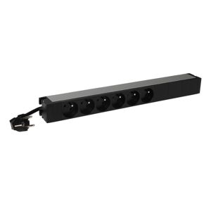 Legrand - PDU 19" 6 x standard Belge 3 m cordon et fiche RA/PA