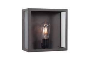 PSM LIGHTING - POLO opbouw wandlicht zwart textuur