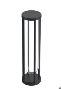 FLOS - In Vitro Bollard_2 3000K H600 220÷240V Blk Eu