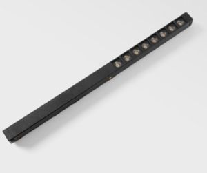 MODULAR - Pista track 48V LED linear spots (8x) 2700K medium dali GI black struc