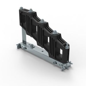 Legrand - Support barres prof arm. 400mm entraxe 75 mm Alu décalé