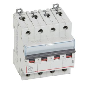 Legrand - Autom. DX³ 6000A/10kA 4P D63 400V 4 modules