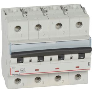 Legrand - Automaat 1000Vdc - 20A 2 poles - 4 modules