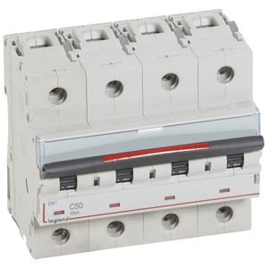 Legrand - Automaten DX³ 4P C 50A 400V - 36KA - 6mod