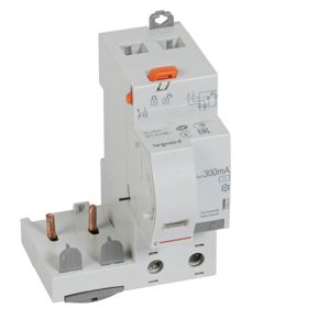 Legrand - Bloc diff DX³ 2P 300mA 63A Type AC - 2 modules