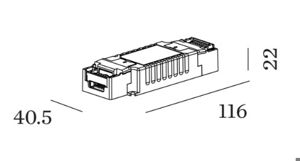 Wever & Ducré - Power Supply 500Ma 20W Dali 9-45V