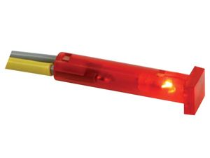 Velleman - Vierkante signaallamp 7 x 7mm 220v rood