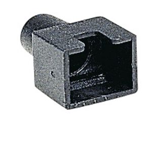 Legrand - Contactstop RJ 45 ronde kabel mof - zwart