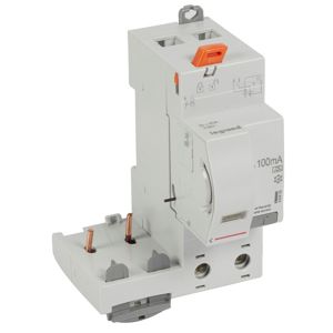 Legrand - Bloc diff DX³ 2P 100mA 63A Type A - 2 modules