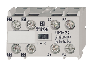 Benedikt & Jäger - Hulpcontactblok 1NO + 1NG K1-09/12D10