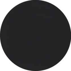 Berker - Centraalstuk met regelknop voor draaidimmer Berker R.1/R.3 zwart, glanzend