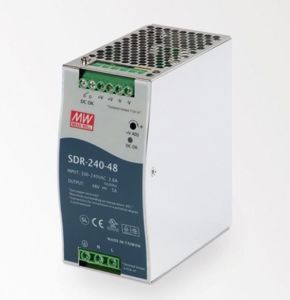 DELTA LIGHT - LED POWER SUPPLY 48V-DC / 240W DIN