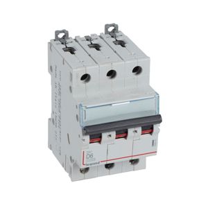 Legrand - Autom. DX³ 10000A/16kA 3P D06 400V - 3 modules