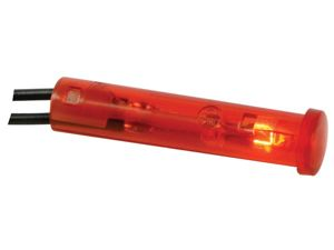 Velleman - Ronde 7mm signaallamp 24v rood