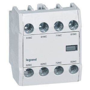 Legrand - HulpcontCTX³2/4P-16A-voorzijde CTX³22/40/65/100/150-4NG