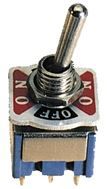 Elimex - 5-476 Mini toggle switch DPDT(6P) ON/OFF/ON