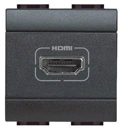Bticino - LL-Ctdoos HDMI 2 mod antraciet