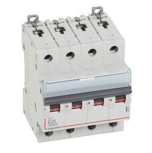 Legrand - Disj. DX³ 6000A/10kA 4P B25 400V - 4 modules