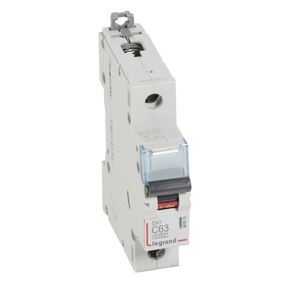 Legrand - Disj. DX³ 6000A/10kA 1P C63 400V 1 module